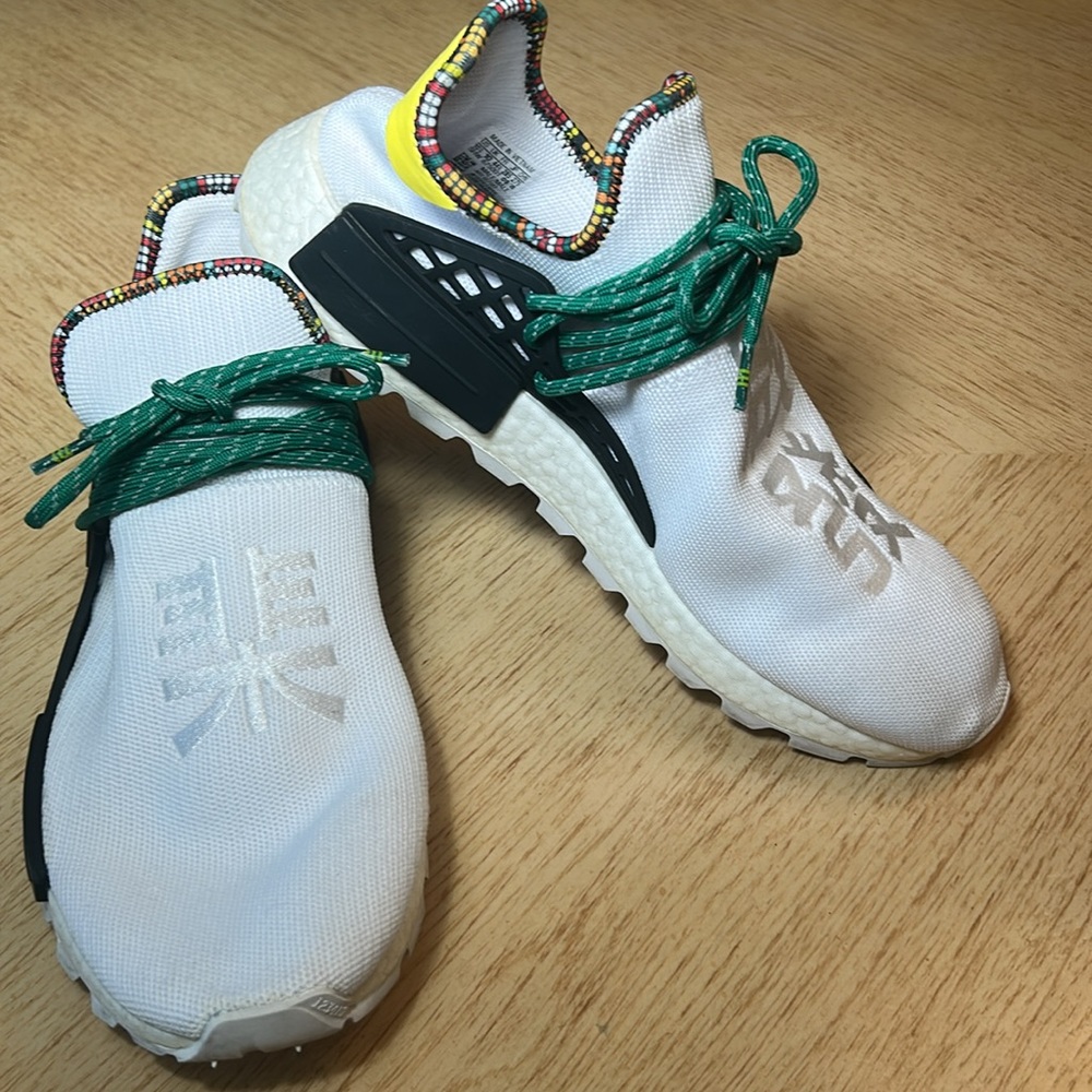 Pharrell Adidas NMD Human Race “Inspiration Pack” Sneakers (10.5)